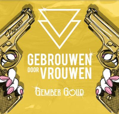 Gebrouwen door Vrouwen Gember Goud logo